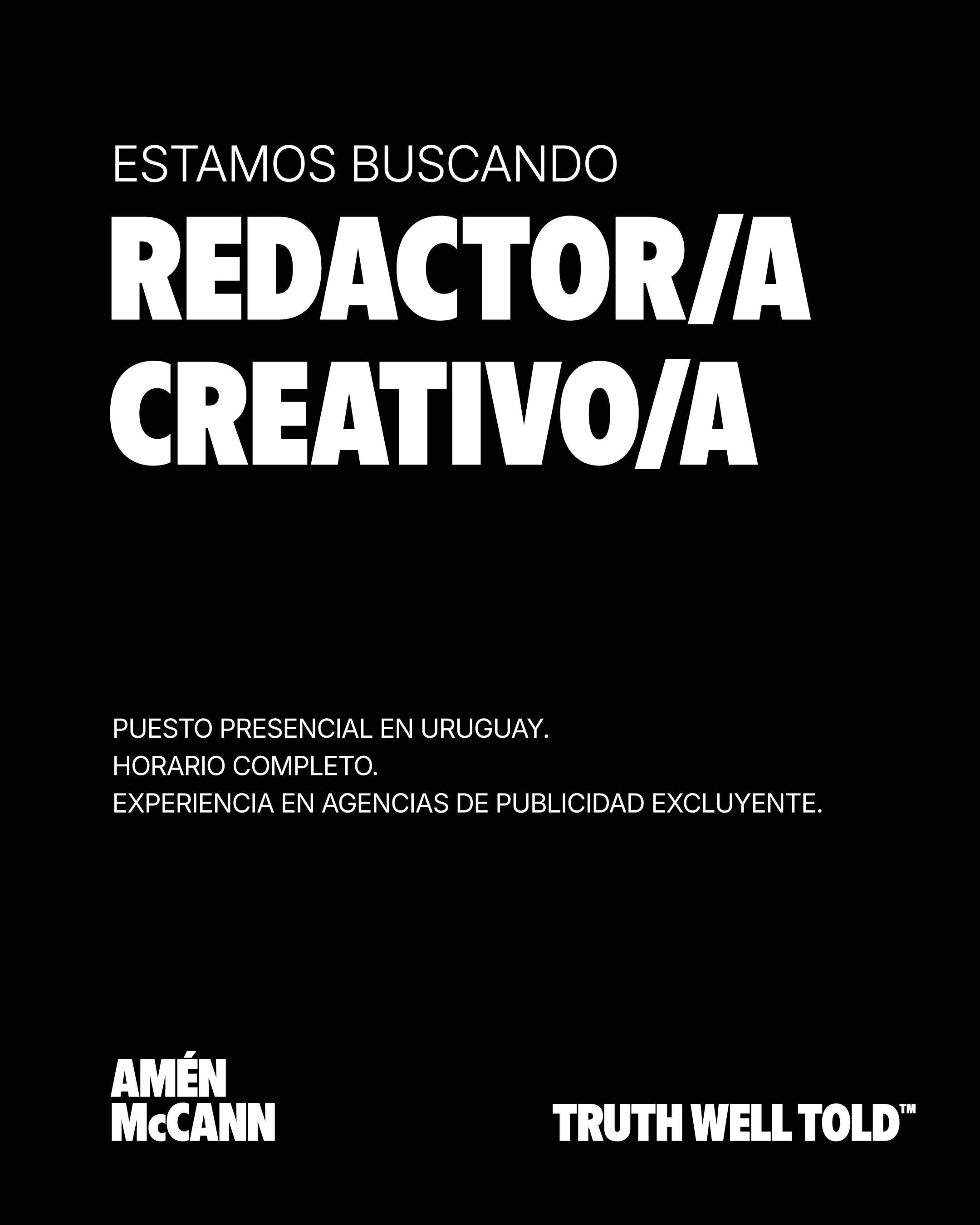REDACTOR/A CREATIVO/A